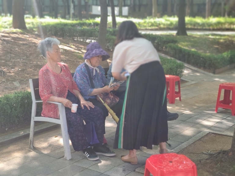 솔안공원 무료급식 봉사 및 홍보