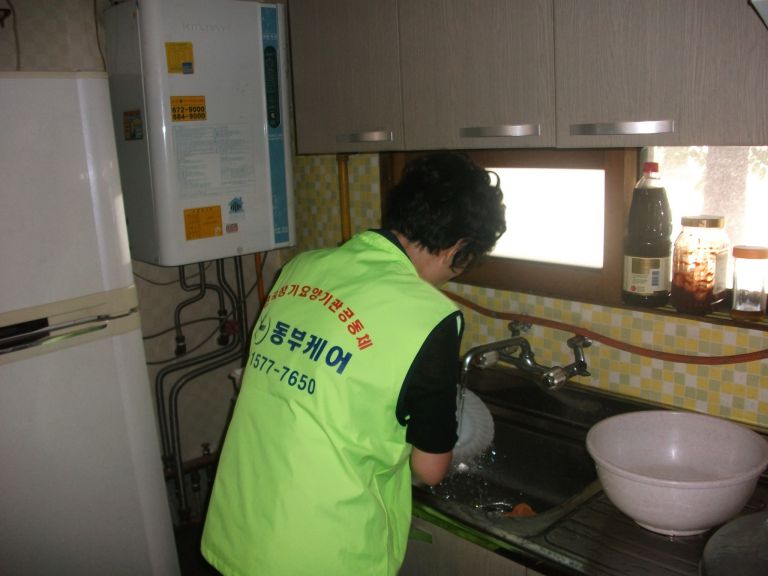 동부케어 직원들의 봉사활동